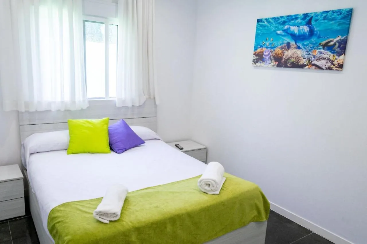 度假居 Villa 5 Playa A 2 Minutos 卡斯特尔德费尔斯